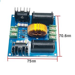 ZVS驱动板特斯拉线圈电源加热高压发生器升压板驱动感应模块