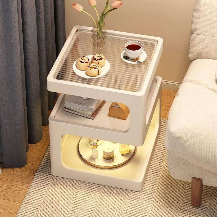 沙发边几现代简约客厅实木小茶几桌子创意卧室奶油风床头柜置物架,住宅家具,床边桌,淘宝优惠券,粉丝福利购,淘宝优惠卷