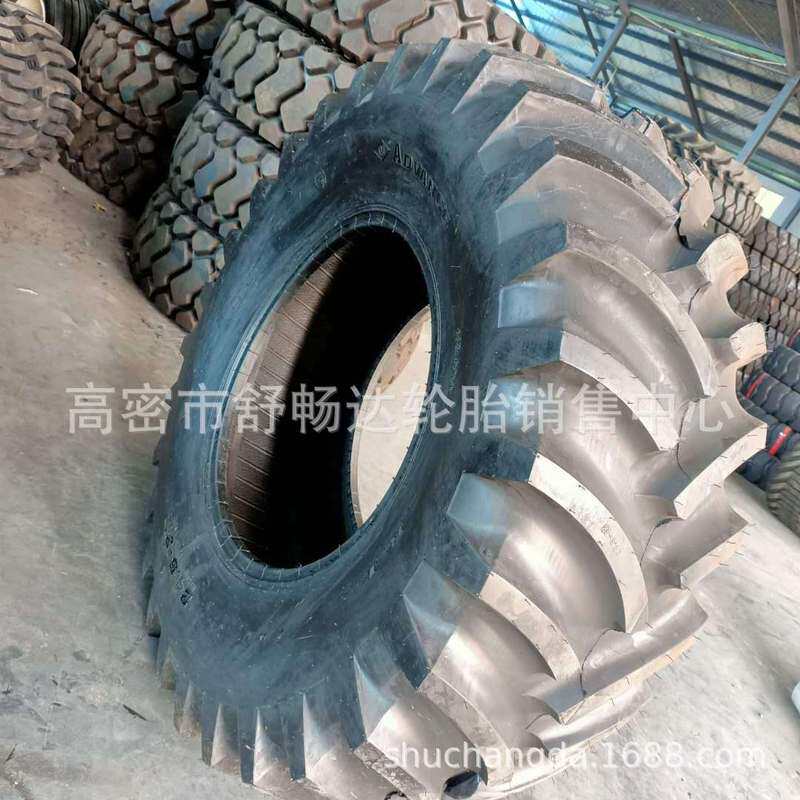 销售林业轮胎伐木机轮胎加密花纹24.5-32联合收割机