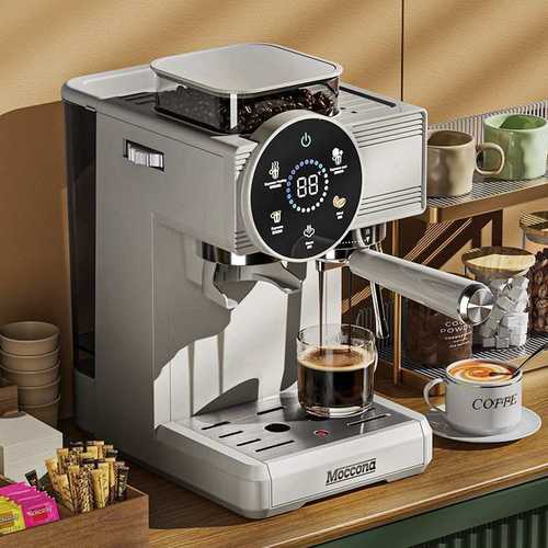 网红意式便携式咖啡机浓缩双萃研磨一体式智能家用奶泡机包邮