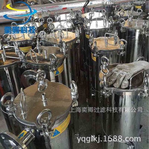 供应抛光镜面袋式过滤器 2号平盖袋式过滤器 不锈钢袋式过滤器