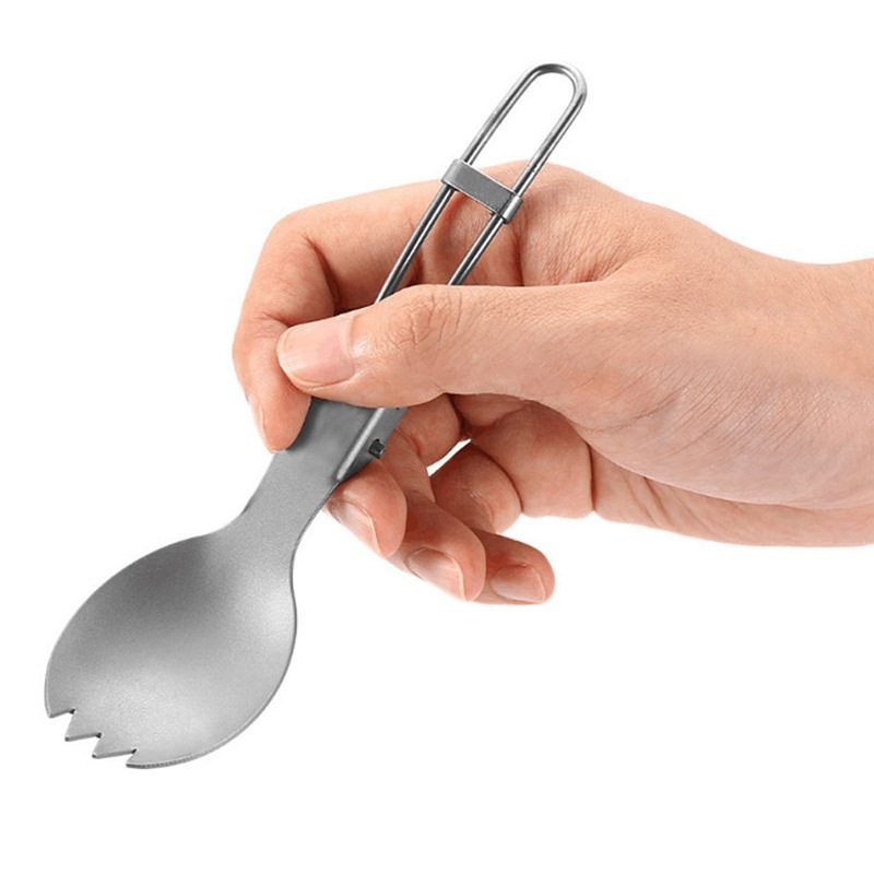 户外纯钛折叠带齿野炊钛勺餐具勺子野营钛携带方便叉套装批发,户外/登山/野营/旅行用品,野餐包/户外餐具套装,淘宝优惠券,粉丝福利购,淘宝优惠卷