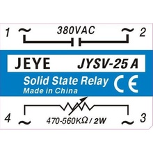 JEYE固态调压器JYSV-80A 原型号SSR-80VA SSR-75VA SSR-90VA