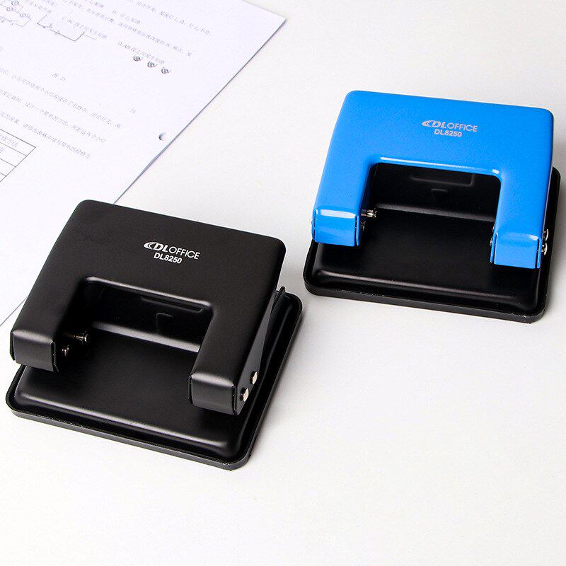 新款直销办公用品多孔打孔器手持活页圆洞打孔机小型两孔打洞器文