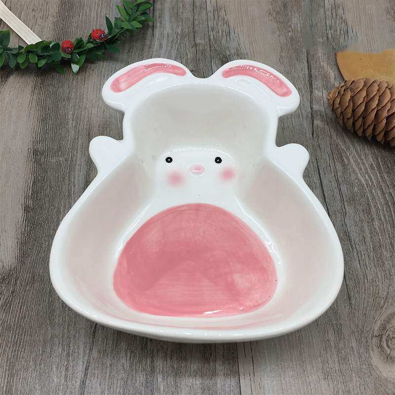 宠物创意胡萝卜食盆防卡通陶瓷龙防食盒掀翻啃通用咬猫兔子,宠物/宠物食品及用品,兔兔食盆,淘宝优惠券,粉丝福利购,淘宝优惠卷