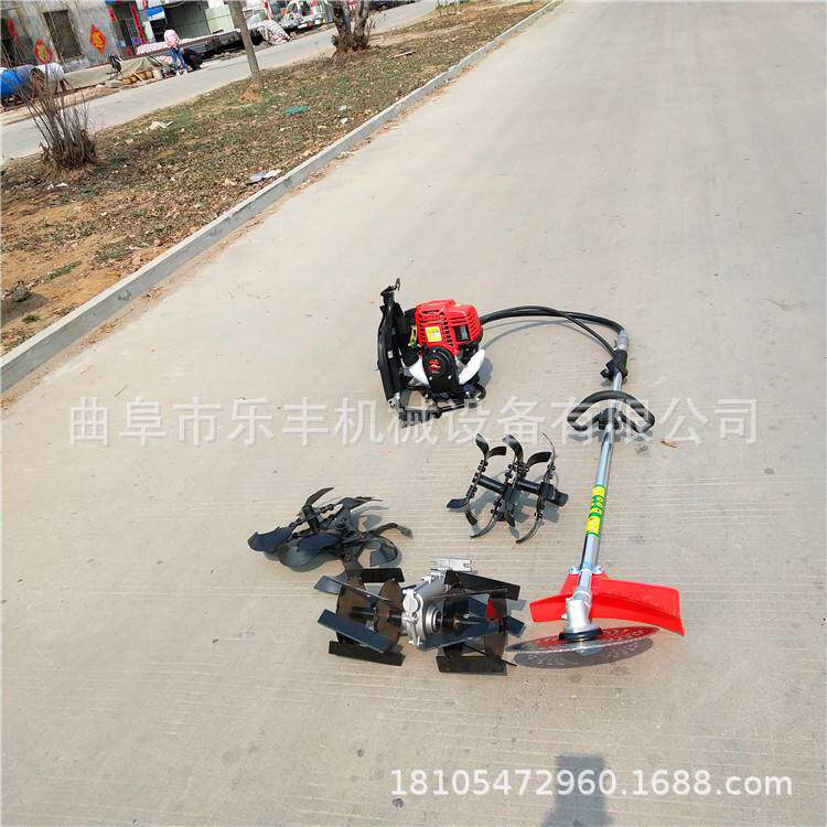 省时高效背负式除草机锄草松土割草一体机汽油割草机
