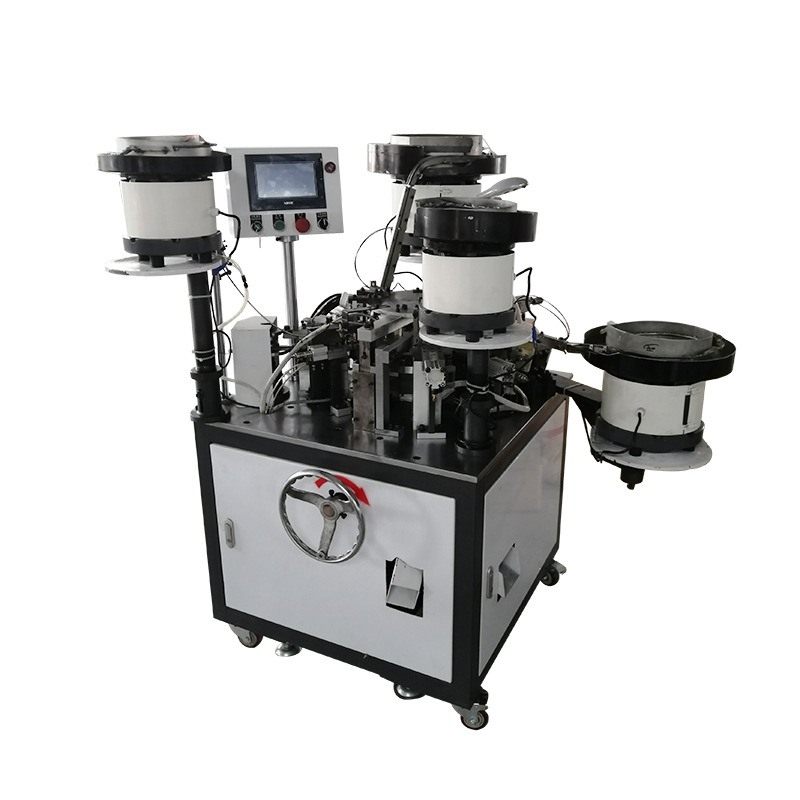 全自动器机械设备登山挂腰钥匙弹簧扣组装HT-19型号钩扣装配机