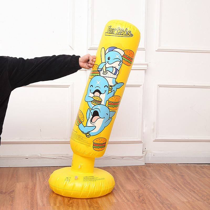 加厚健身儿童充气沙袋充气沙袋柱发泄沙包沙包拳击立式充气不倒翁,运动/瑜伽/健身/球迷用品,拳击沙袋,淘宝优惠券,粉丝福利购,淘宝优惠卷