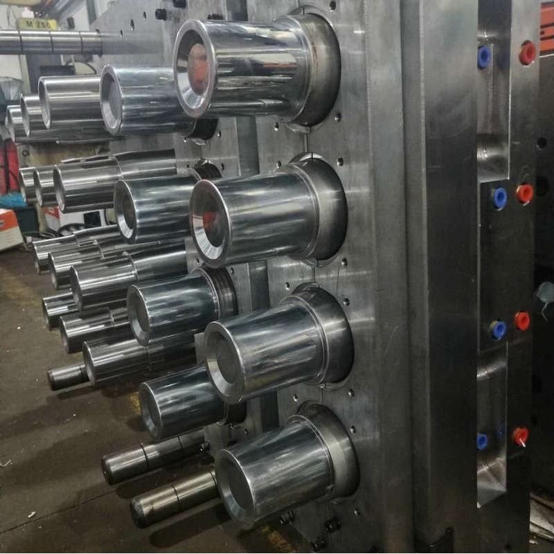 85口径注塑成型PET螺旋罐 山核桃枸杞等干货塑料罐模具定 制