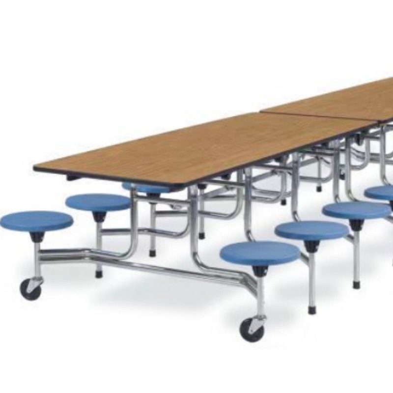 员工厂公司饭堂餐饮小吃商用早餐桌椅组合折叠食堂连体餐桌椅定制,商业/办公家具,食堂餐桌椅,淘宝优惠券,粉丝福利购,淘宝优惠卷