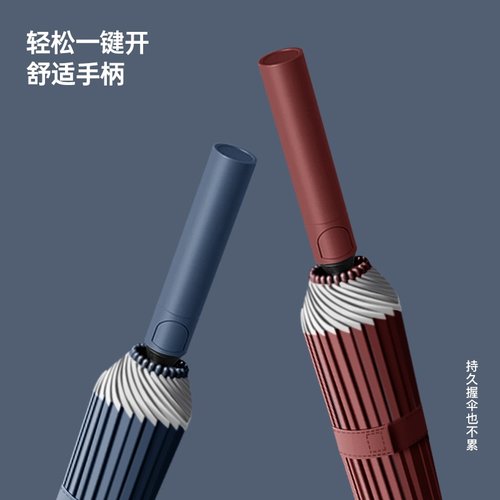 高端雨伞24骨一片伞伞伞超大雨伞女士雨伞伞双人风暴男士伞抗直柄