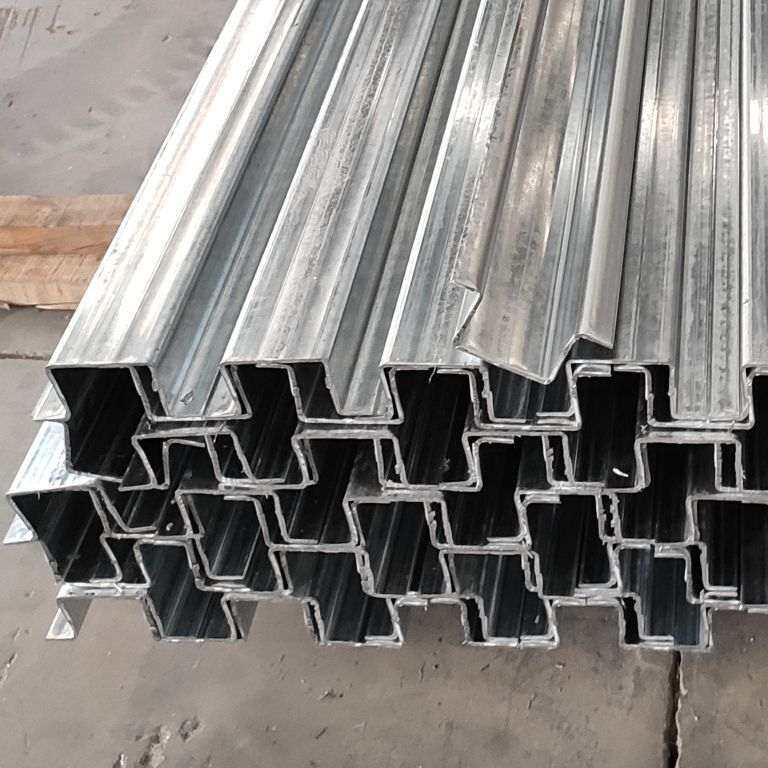 定制几字型钢檩条 c型钢配件轨道交通结构制管 可配送到厂