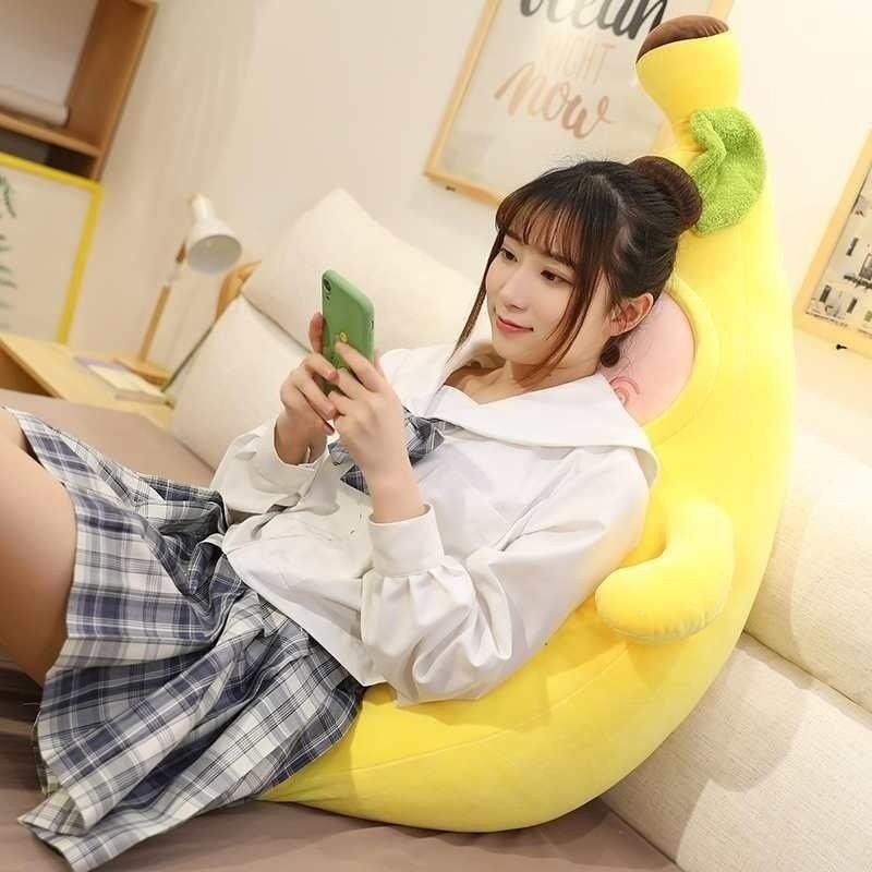 ins香蕉抱枕长条睡觉腿生日礼物午睡枕头玩偶女朋友布娃娃神器夹,居家布艺,午睡枕,淘宝优惠券,粉丝福利购,淘宝优惠卷