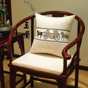 新中式茶椅实木家具屁美海绵垫太师椅中式椅子座垫餐椅板凳垫臀圈