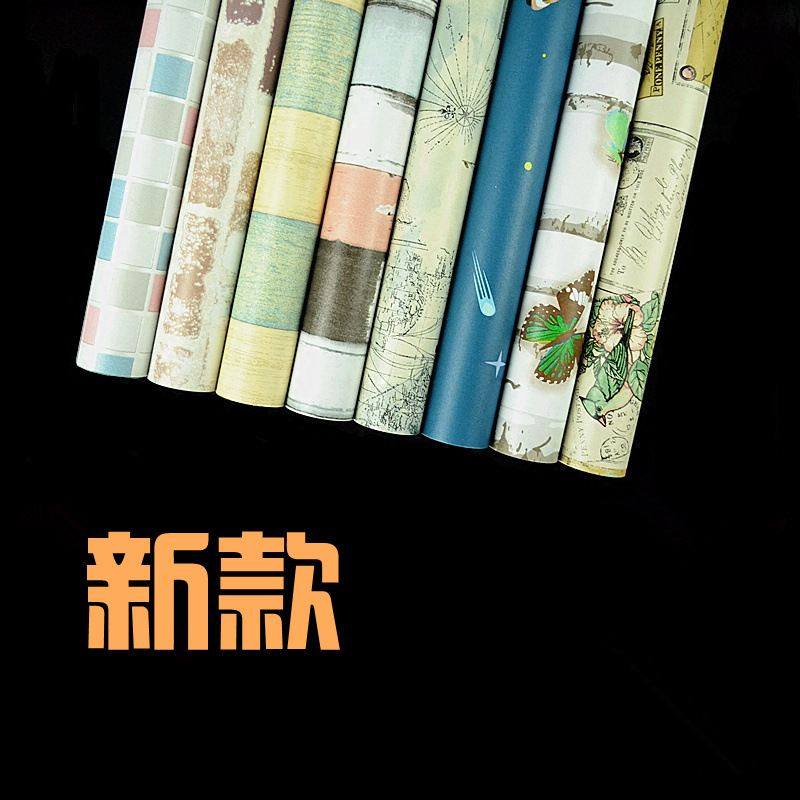 自粘式墙纸大学生寝室砖块pvc即时贴宿舍复古装饰纯色现代壁纸,家装主材,自贴墙纸/自粘墙纸,淘宝优惠券,粉丝福利购,淘宝优惠卷