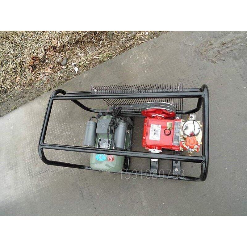 2.2千瓦农用抽水泵220V380V电动打药机/担架式高压机动喷雾器