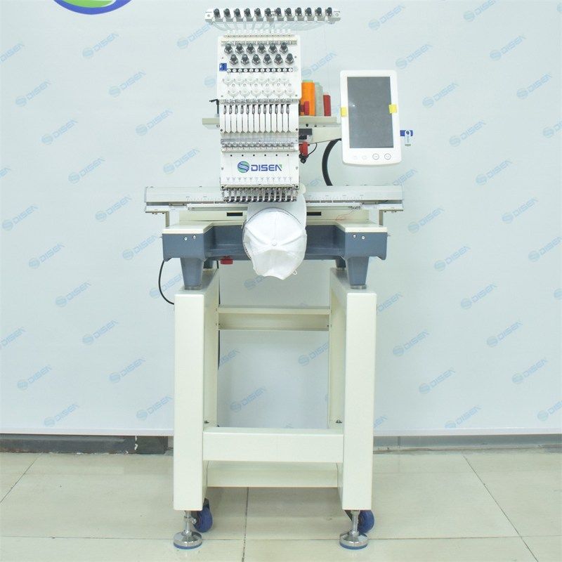 全自动单头成衣电脑绣花机厂家价格 t shirt embroidery machine