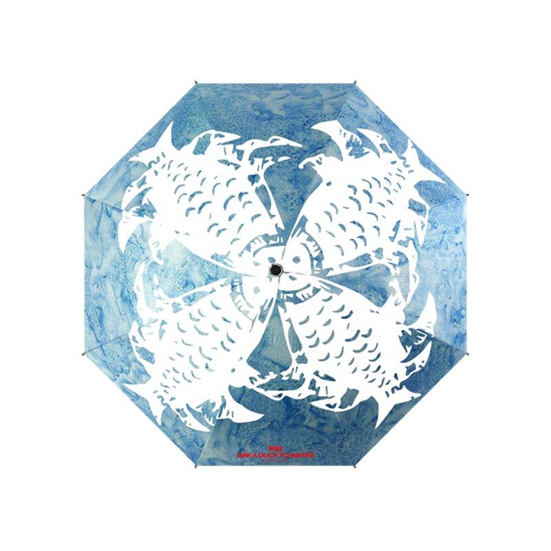 rabbituu【四方游鱼】晴雨两用遮阳伞雨伞男女便携折叠黑胶遮阳伞,居家日用,伞,淘宝优惠券,粉丝福利购,淘宝优惠卷