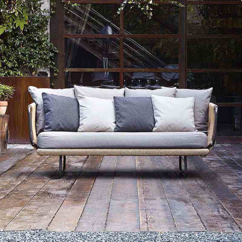 藤编沙发户外花园休闲阳台简约别墅室外藤椅防水组合酒店家具茶几,住宅家具,户外沙发,淘宝优惠券,粉丝福利购,淘宝优惠卷