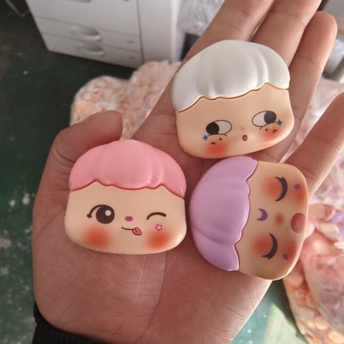 高落差树脂梦梦兔UV打印机立体饰品发夹3D彩印机塑料数字陀螺印花