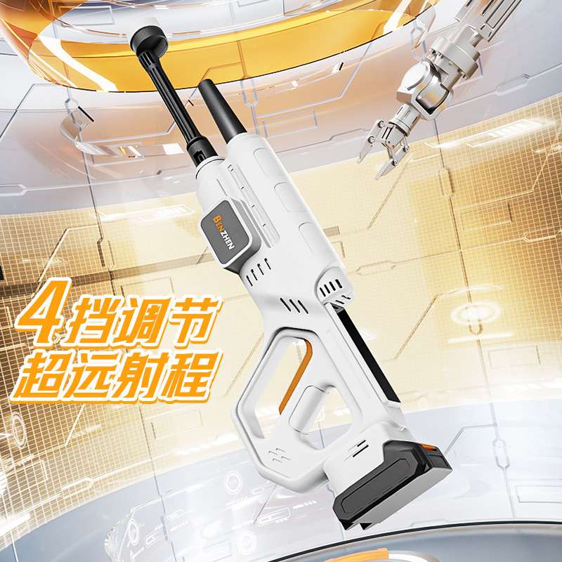 跨境定制无线洗车机高压水枪家用洗车强力增压电动水枪专用神器