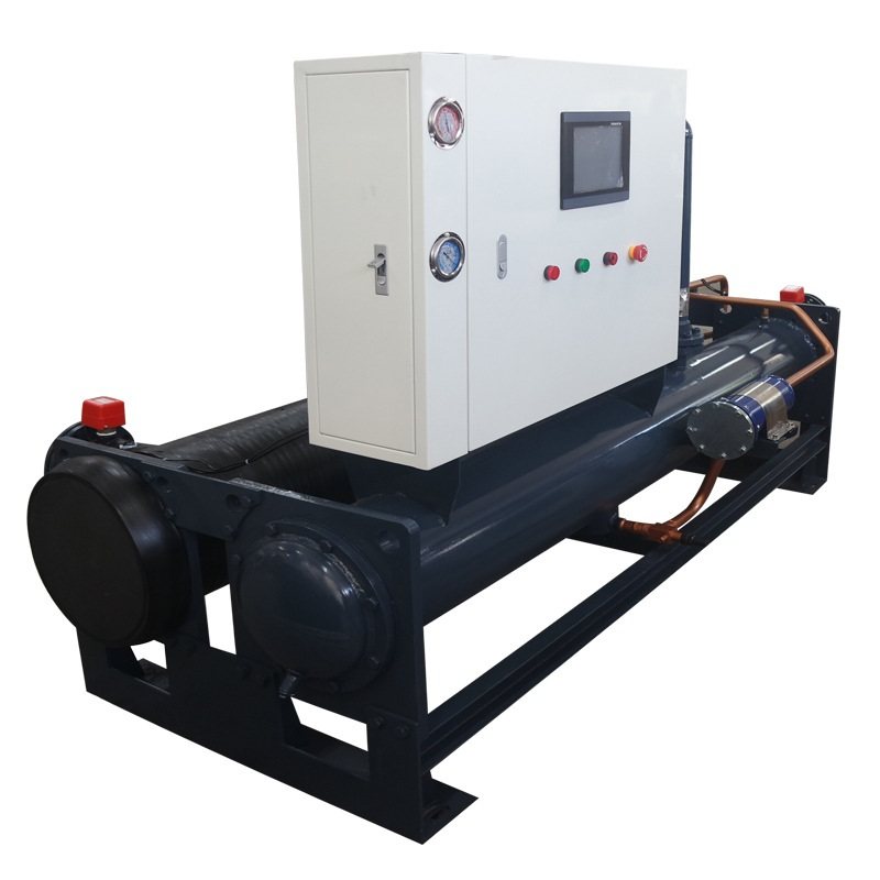 40HP螺杆水冷式冷水机大型螺杆式工业循环制冷降温高效制冷