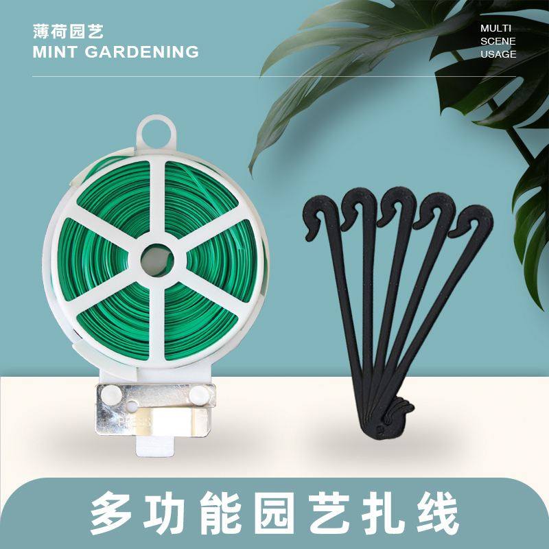 园艺扎带捆绑带自带剪断器多功能绑带盆景造型易倒爬藤植物扎线,鲜花速递/花卉仿真/绿植园艺,其它园艺用品,淘宝优惠券,粉丝福利购,淘宝优惠卷