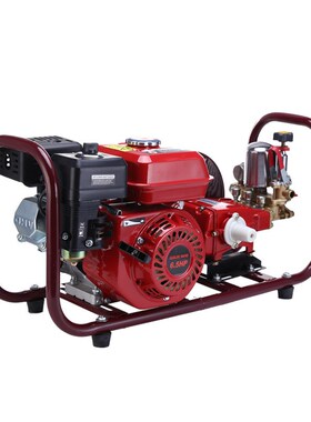 22 26 28 40.60型三缸柱塞泵担架高压汽油打药机组 168 170四冲程