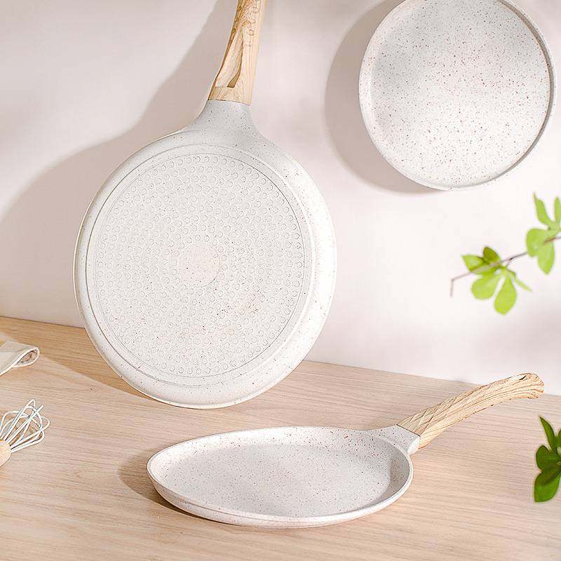 新品 牛排煎饼果麦饭石千层盘煎蛋神器不粘小煎锅不沾平底鍋锅