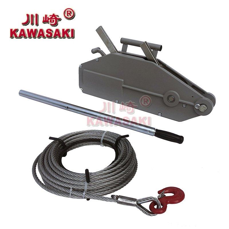 承接OEM定制铝合金钢丝绳牵引机NHS0.8ton1.6t3.2t5.4t铁壳牵引机