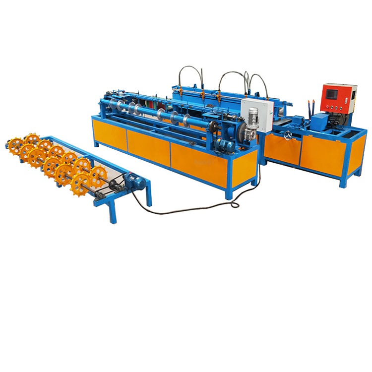 安平豪迪厂家供应宽幅勾花网机大孔菱形网型材重型围网机械设备