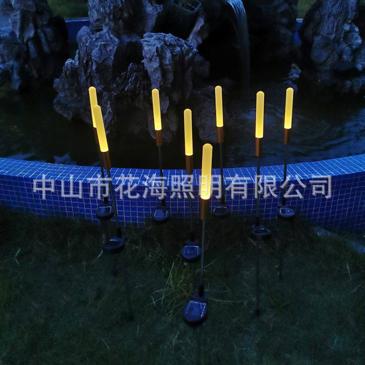 LED太阳能芦苇灯磨砂亚克力插花园户外庭院地防水草坪灯棒装饰,家装灯饰光源,草坪灯,淘宝优惠券,粉丝福利购,淘宝优惠卷