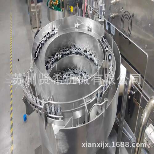 全自动高速香水灌装机流水线 液体灌装机压盖生产线 液体灌装机