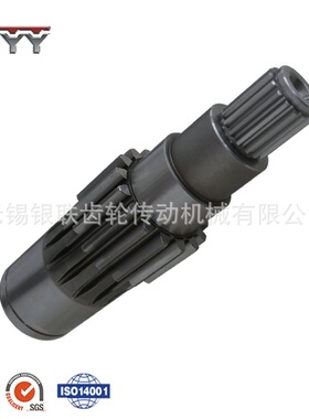 离心机高速轴 AGMA12美标5级精度齿轴加工 德国霍夫勒磨齿