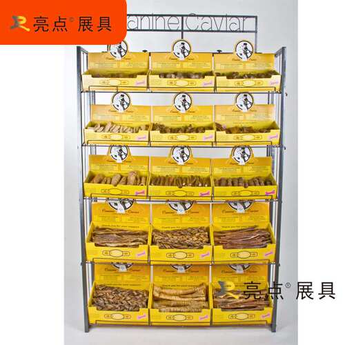 面包食品展示架收银口食品展示架 饼干薯片展示架糕点展示架sy112