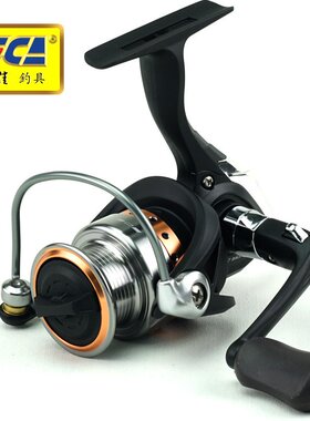 迪佳纺车轮LBXT1000-5000渔轮竿钓金色竿抛轮红蓝轮轮轮矶海鱼线