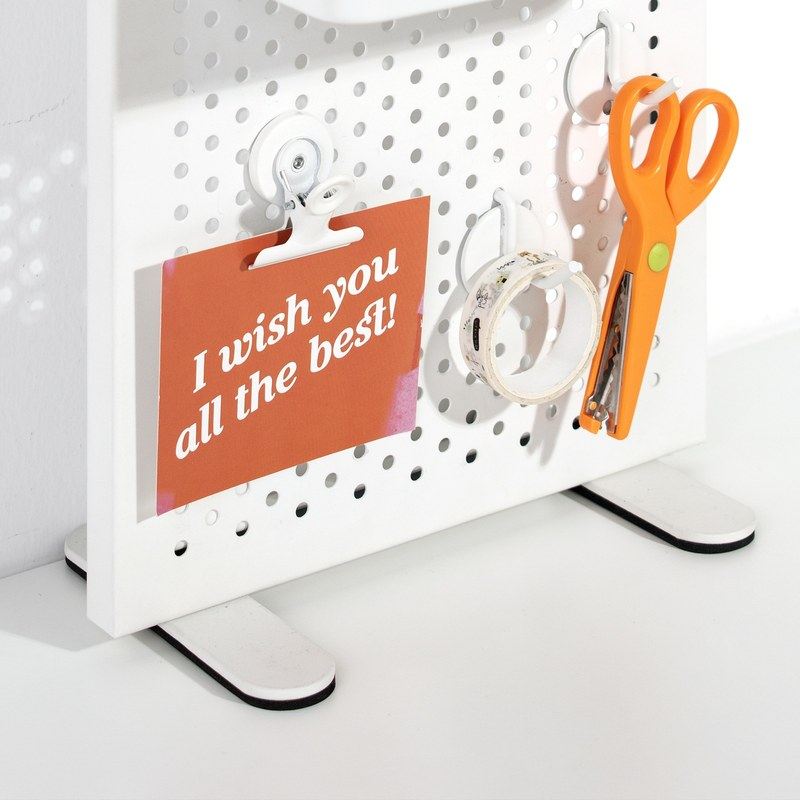 桌面立架（把洞洞立）洞洞收纳默配件桌面上架舍板在未集板置物架,收纳整理,书桌收纳置物架,淘宝优惠券,粉丝福利购,淘宝优惠卷