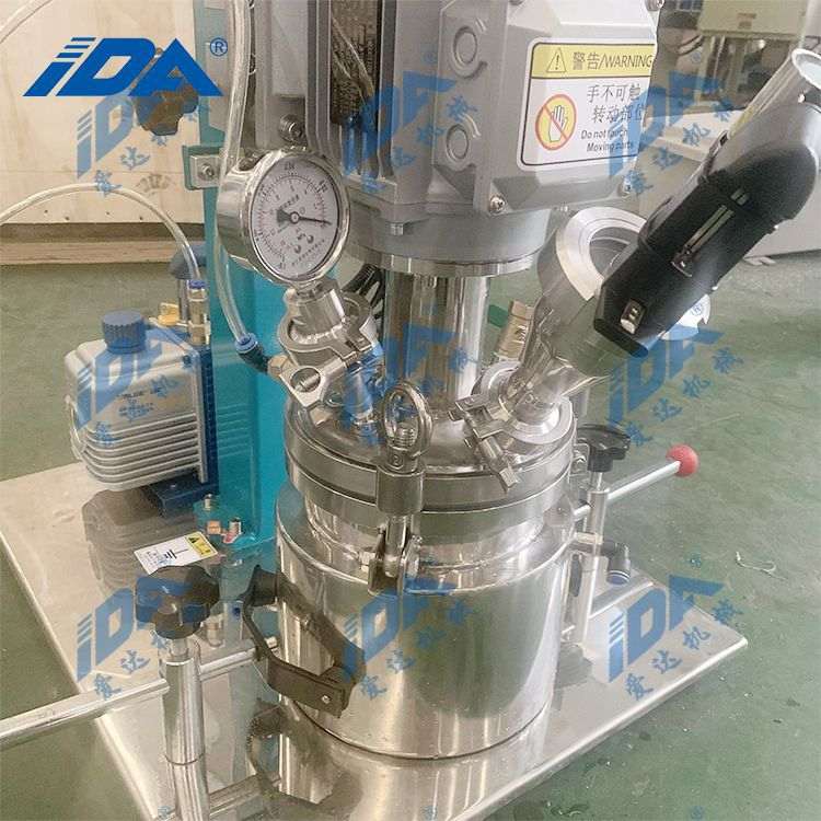 小型真空脱泡分散搅拌机电动升降实验室分散机油漆涂料油墨分散机