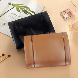 新品 升级款可拆分四合一皮革化妆包多功能网兜洗漱包悬挂旅行收