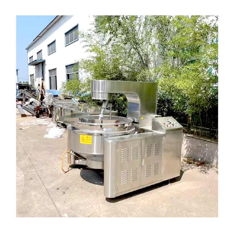 厂家直供酱料火锅底料全自动电加热行星搅拌炒锅中央厨房炒菜机