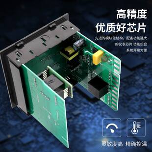 分段输出温控器智能高精度温控仪分段控制器719可温度YHB518P带