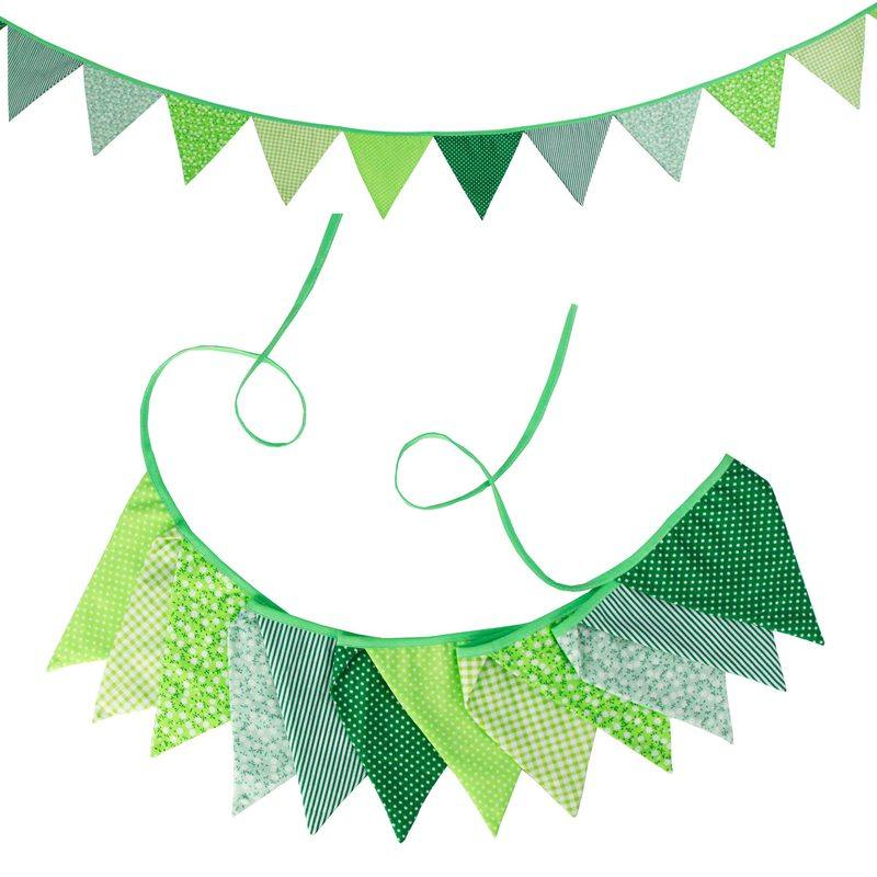 绿色复古棉布三角旗儿童生日户外旗背景旗帐篷装饰露营串旗拍照,户外/登山/野营/旅行用品,露营氛围旗,淘宝优惠券,粉丝福利购,淘宝优惠卷