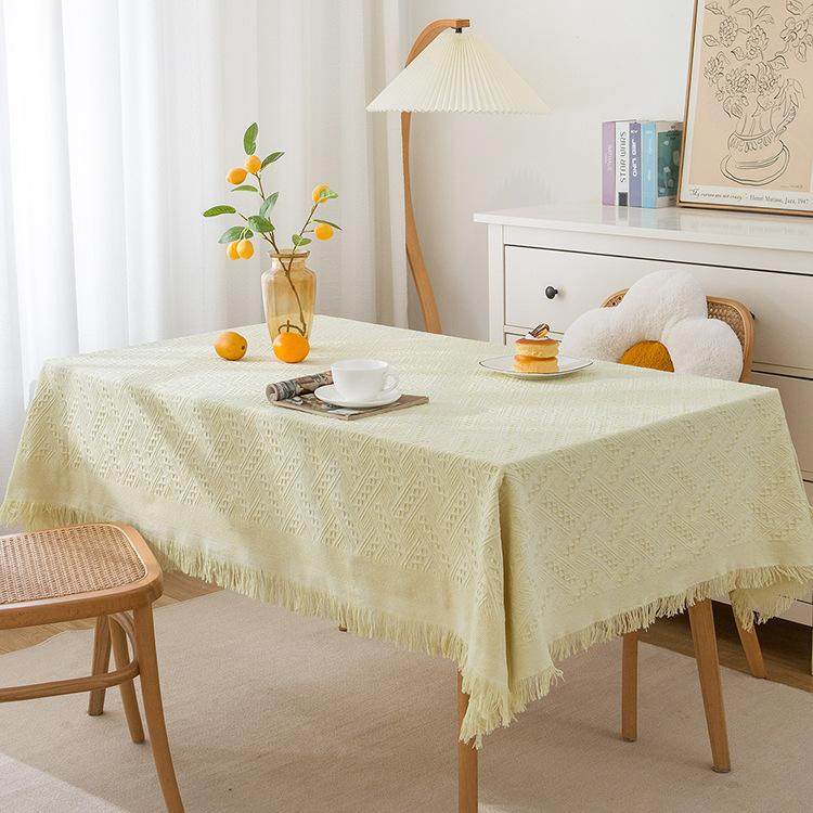 白色蕾丝桌布ins复古圆桌茶几正方形防尘盖布床头柜冰箱沙发台布,居家布艺,桌布,淘宝优惠券,粉丝福利购,淘宝优惠卷