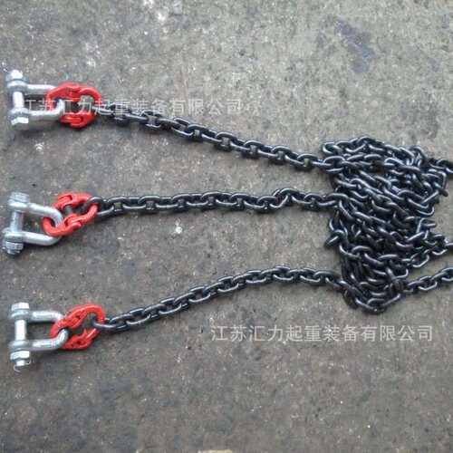 4腿可调节吊链 5t5m 组合调节链条索具5t4m 组合链条吊具