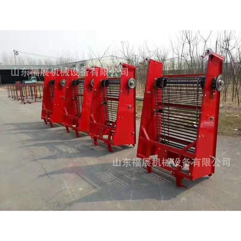 土豆收获机 地瓜薯类收获机的视频 不破皮红薯收获机杀秧机