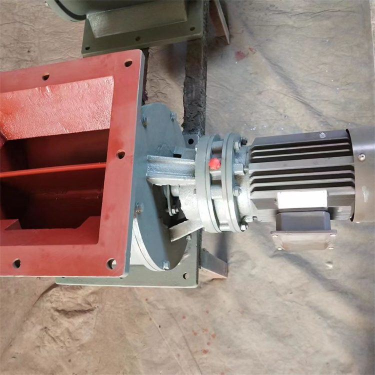 厂家供应电动气动星型放料器方形圆形除尘闭风不锈钢重型卸料器