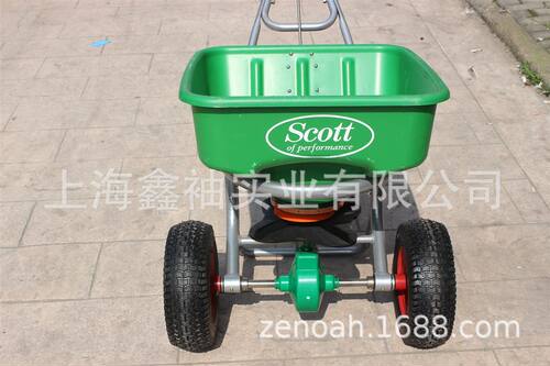 SCOTT手推旋转高尔夫草坪播种机 小型农用撒种机施肥器