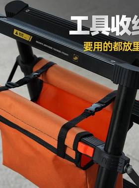 镁多力家用铝合金伸缩行走升降多功能梯梯装修字人梯工程移动梯