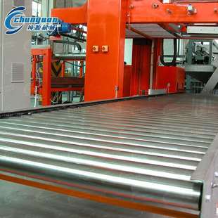 全自动码垛机 纸箱塑箱码垛机饮料矿泉水整箱装箱码垛流水线