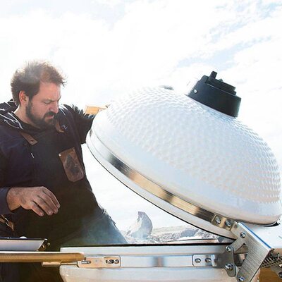 大铁蛋26英寸户外烧烤炉bbq kamado烟熏炉陶瓷焖烤炉披萨炭烤炉